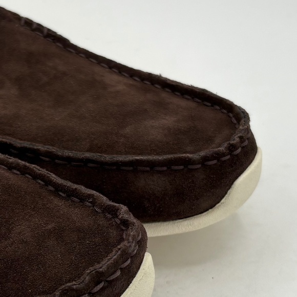 NEW Olukai KA’A Loafer Mens Size 11 Brown Leather Suede Slip On Casual Shoes main image 11